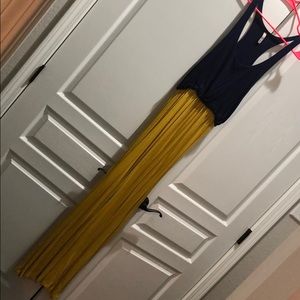 Racer back maxi dress